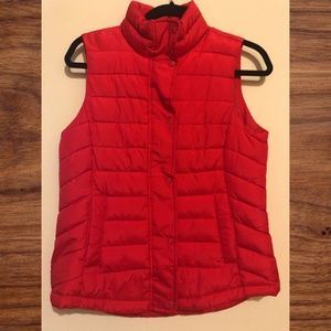 GAP Factory Puffer Vest - Red( S)